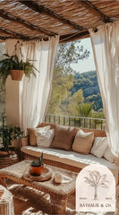 breathe in the freshness of our plant-filled porch sancturayHOTEL PORCH,A Porch That Blends Luxury with Nature