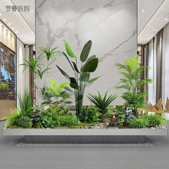 A Welcoming Green Entrance That Leaves a Lasting Impression