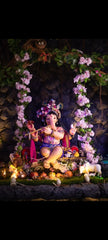 A Vibrant Floral Explosion for Bappa’s Arrival