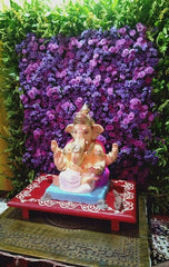 A Grand Yet Eco-Friendly Ganpati Décor