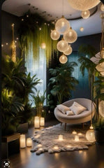 CORNER OF ROOM,Layering Plants for a Dynamic Look