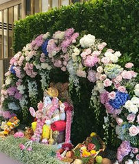 A Majestic Floral Wonderland for Ganpati