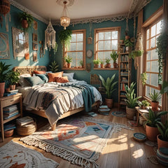 TRANQUILITY GROWS HERE,MASTER BED ROOM,25 X 25