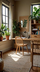 LUSH ENVIRONMENT WITH THRIVING IDEAS,10 X 10 ,A Modern Office with a Refreshing Touch