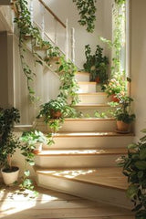 STAIR CASE,Choosing the Right Plants for Staircases