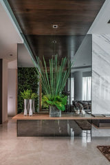 Modern Luxury with a Botanical Touch,appartment lobby