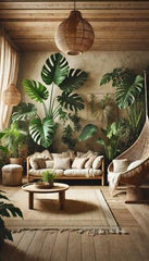 BRING OUTSIDE GREENERY IN HOUSE,The Wellness Benefits of Living Room Plants