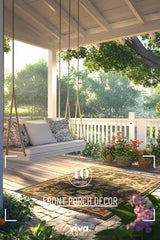 NATURE'S CHARM GREETS YOU FIRST AT OUR INVITING PORCH,A Timeless Spot for Rest and Conversation