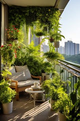 BALCONY WITH GOOD PLANTS, Urban Escape: