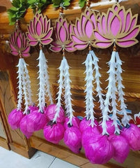 The frill of Diwali comes alive with vibrant plant-inspired decorations that dance with color and joy. FRILL FOR DECORATION