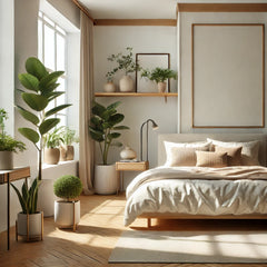cool bed room,A Serene Green Escape