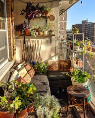 A balcony is more than just an outdoor corner