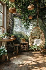 Creating a Nature-Inspired Reading Nook