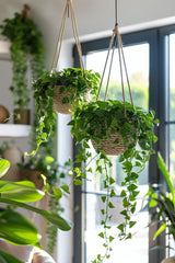 kitchen filled with plants brings freshness, life, and a touch of nature into the heart of the home.