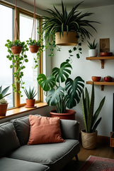 Bring life and elegance into your living room with the beauty of indoor plantS