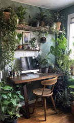 NATURE,S EMBRACE,ROOM BY ROOM,15 X 15 ,A Haven for Focus and Creativity