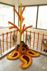 Diwali decorations with plants add a refreshing and eco-friendly touch to thefestival of lights.