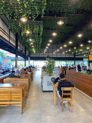 CAFE ROOM,A Café Oasis: Blending Nature with Comfort