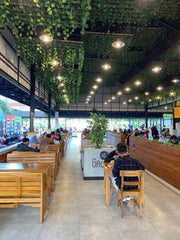 CAFE ROOM,A Café Oasis: Blending Nature with Comfort