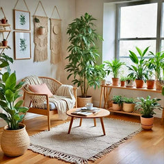 Pairing Greenery with Decor for a Cozy Atmosphere