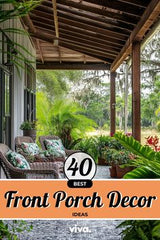 FRONT PORCH DECOR,The hotel porch greets guests with quiet charm