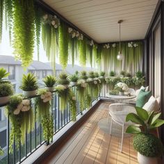 Balcony Bliss with Plants