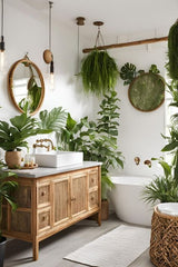"Step into a refreshing oasis where nature meets tranquility.,bathroom