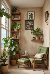 Bringing Life to the Corner of a Room with Plants
