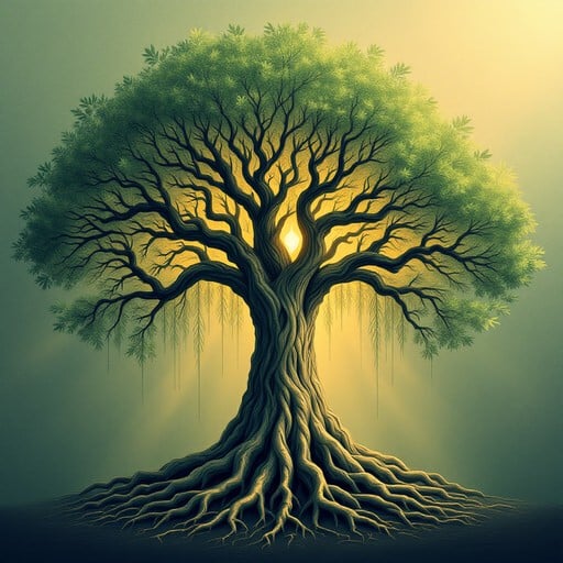 there spiritual connection between human and trees