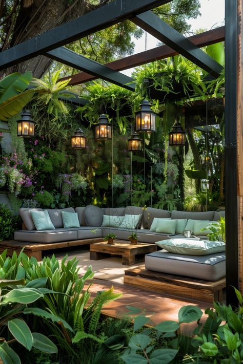 HOTEL PORCH PLANTS