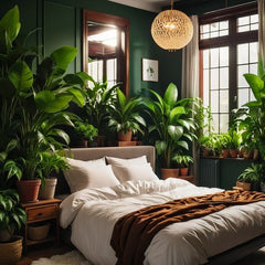 LET NATURE WELCOME YOU,A ROOM FULL OF FRESHNESS,MASTER BED ROOM,25 X 25