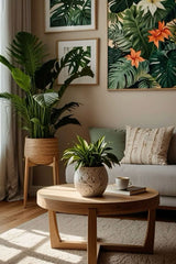 Transform an empty corner into a vibrant, living statement with the beauty of indoor plants.