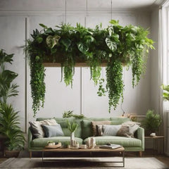 A Green Retreat in the Heart of the City,apparment lobby