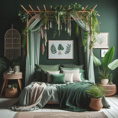DEAR DAUGHTER LET YOUR SPIRIT GROW., Calm and Refreshing Study Space