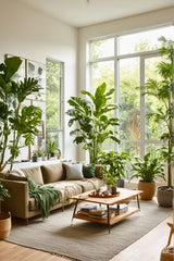 Bohemian – A free-spirited, eclectic look with layered textures, vibrant colors, and lots of greenery.