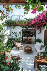 BALCONY WITH NICE CREEPER AND FLOWERS,A Place to Unplug: