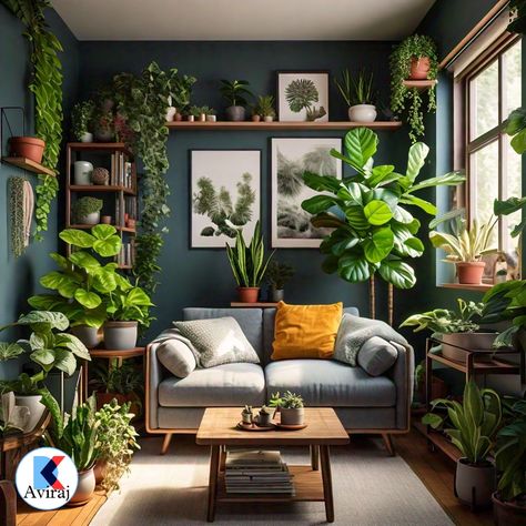 A Modern Jungle Indoors