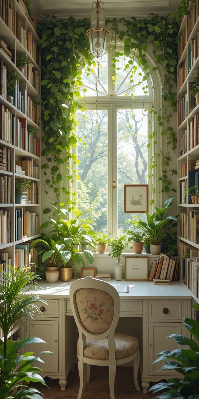 A Daughter’s Room with Plants