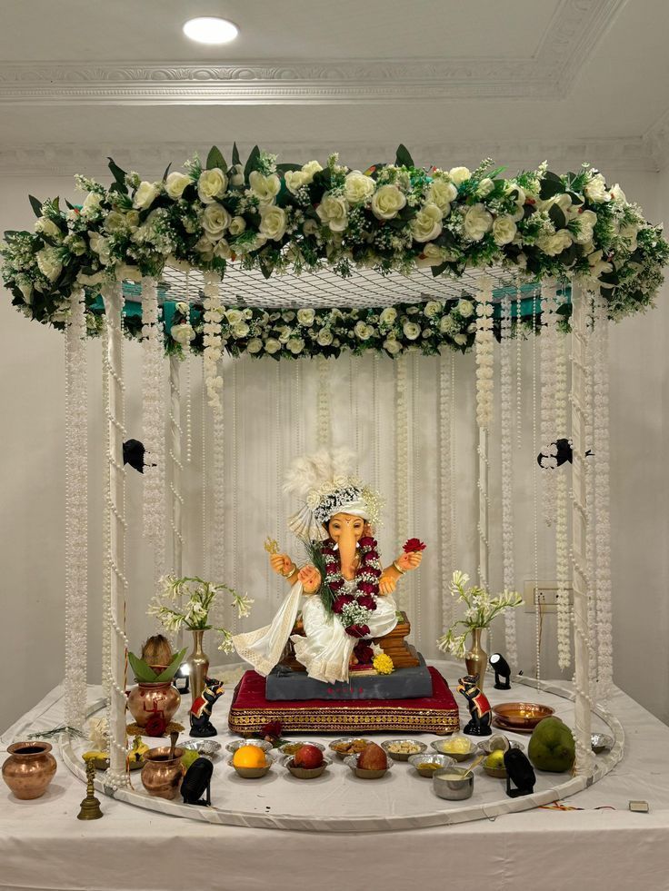 A Vibrant Floral Explosion for Ganpati’s Arrival