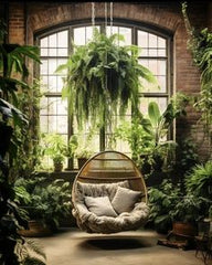 CORNER OF ROOM,Creating a Green Sanctuary in Room Corners