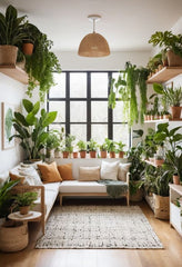 A Modern Jungle Indoors