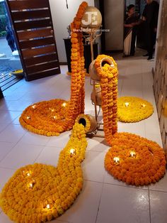 decorations with flowers and plants can brighten every corner.