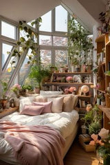 MAGIC HAPPENS IN DAUGHTERS ROOM,15 X 15,A Cozy Escape Filled with Beauty and Warmth