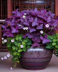 Front door decore plant