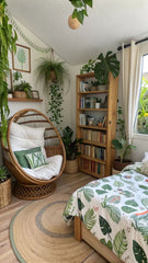 A daughter’s room filled with plants becomes a gentle haven of joy and calm.