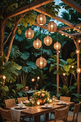 CAFE WITH LIGHTS
