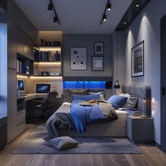 A green corner to dream big.,son room