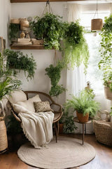 cozy corner with natures beauty,10 X 10,A Cozy Green Nook