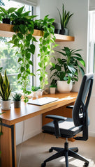 A daughter’s room adorned with plants becomes a haven of beauty, calm, and creativity.