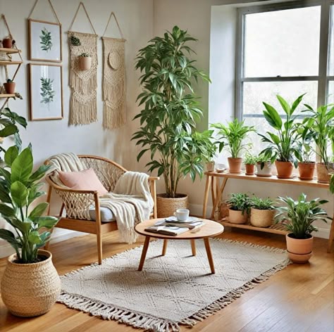 Pairing Greenery with Decor for a Cozy Atmosphere